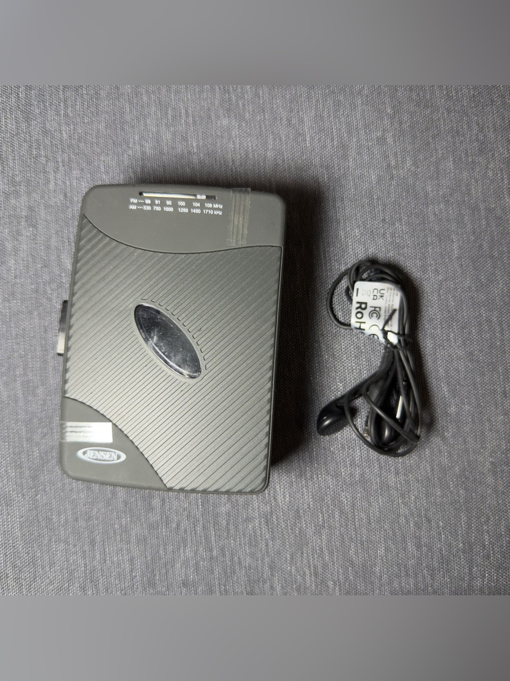 Jensen Stereo Cassette Player with AM/FM Radio Open Box